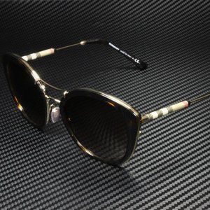 Burberry Dark Havana Gradient Women's Sunglasses